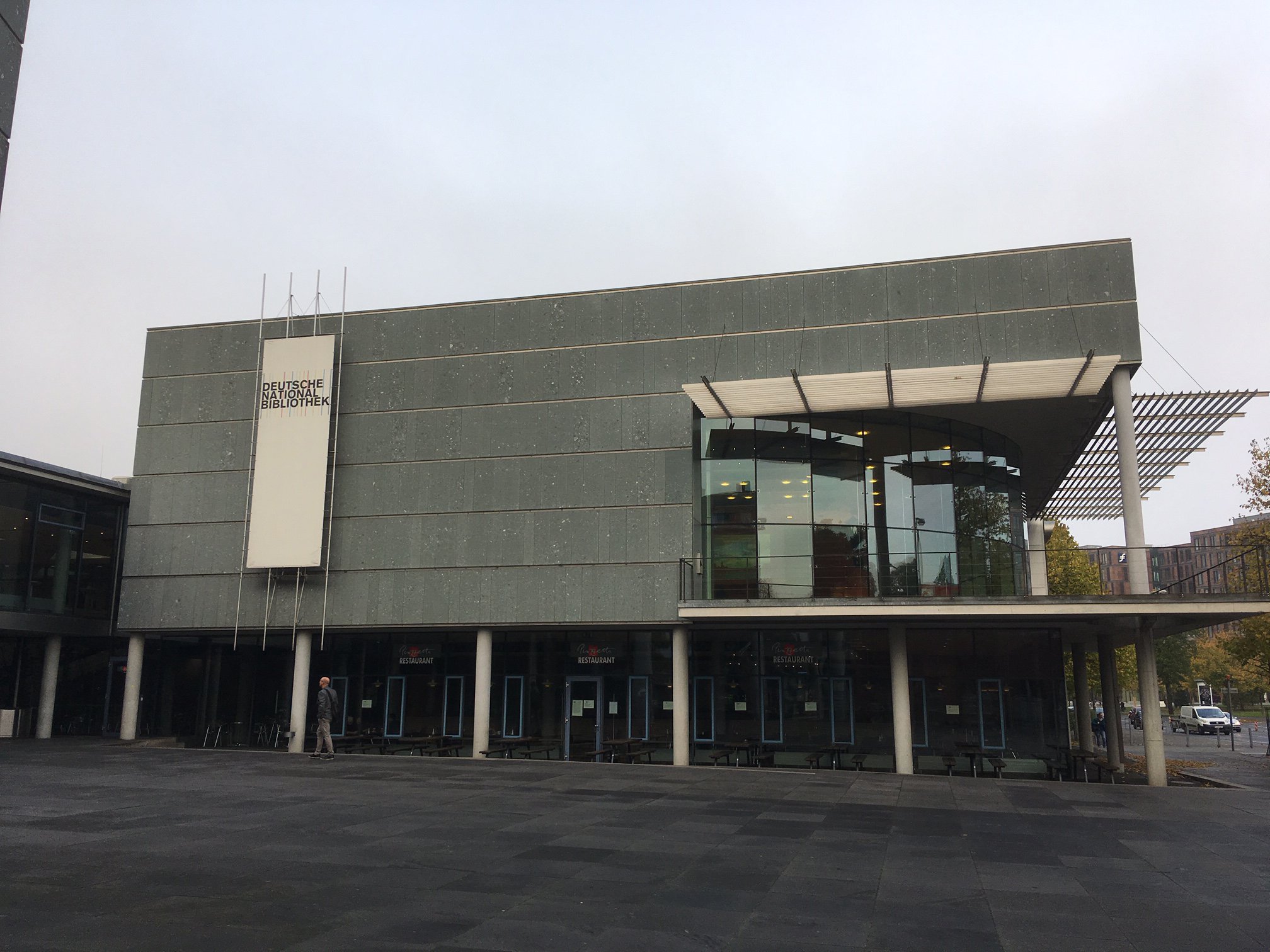 The German National Library, where the New Directions for Libraries, Scholars, and Partnerships symposium was held.